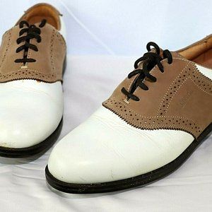 Ashworth Mens Kingston Leather Golf Shoes